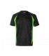 VL SLAYER Camiseta tecnica ojo de pajaro bicolor 160g m en poliester 100
