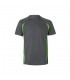 VL SLAYER Camiseta tecnica ojo de pajaro bicolor 160g m en poliester 100