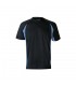 VL SLAYER Camiseta tecnica ojo de pajaro bicolor 160g m en poliester 100