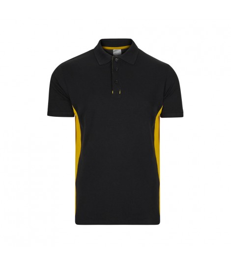 VL SUPAY Polo pique bicolor 180g m manga corta en algodon 60 y poliester 40
