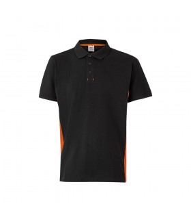 VL SUPAY Polo pique bicolor 180g m manga corta en algodon 60 y poliester 40