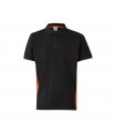 VL SUPAY Polo pique bicolor 180g m manga corta en algodon 60 y poliester 40
