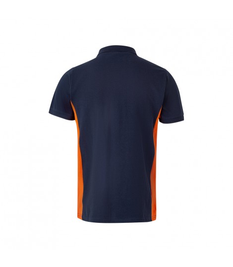 VL SUPAY Polo pique bicolor 180g m manga corta en algodon 60 y poliester 40