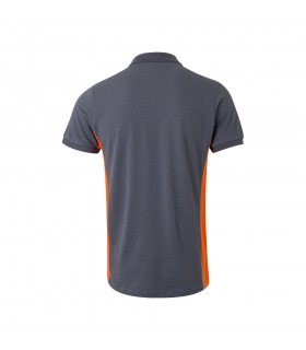 VL SUPAY Polo pique bicolor 180g m manga corta en algodon 60 y poliester 40