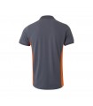 VL SUPAY Polo pique bicolor 180g m manga corta en algodon 60 y poliester 40