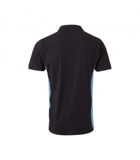 VL SUPAY Polo pique bicolor 180g m manga corta en algodon 60 y poliester 40