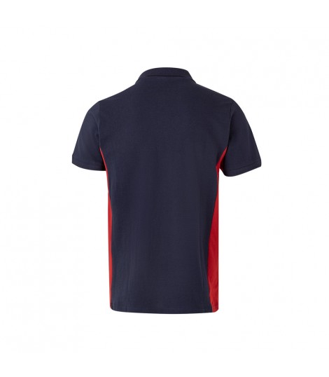 VL SUPAY Polo pique bicolor 180g m manga corta en algodon 60 y poliester 40