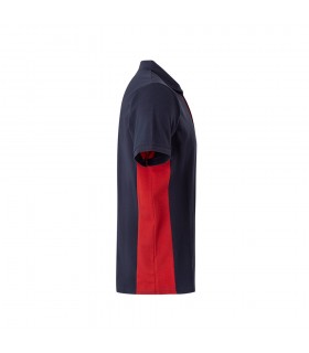 VL SUPAY Polo pique bicolor 180g m manga corta en algodon 60 y poliester 40