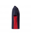 VL SUPAY Polo pique bicolor 180g m manga corta en algodon 60 y poliester 40