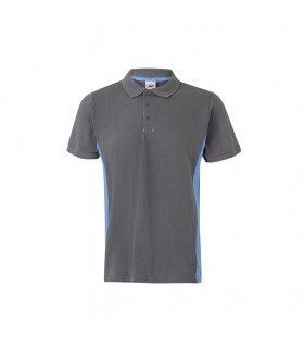 VL SUPAY Polo pique bicolor 180g m manga corta en algodon 60 y poliester 40