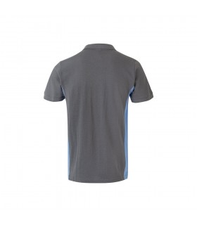 VL SUPAY Polo pique bicolor 180g m manga corta en algodon 60 y poliester 40