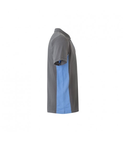 VL SUPAY Polo pique bicolor 180g m manga corta en algodon 60 y poliester 40