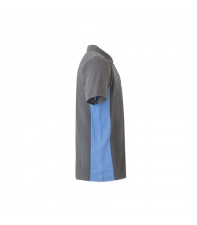 VL SUPAY Polo pique bicolor 180g m manga corta en algodon 60 y poliester 40