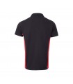VL SUPAY Polo pique bicolor 180g m manga corta en algodon 60 y poliester 40