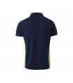 VL SUPAY Polo pique bicolor 180g m manga corta en algodon 60 y poliester 40