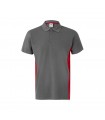 VL SUPAY Polo pique bicolor 180g m manga corta en algodon 60 y poliester 40