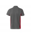 VL SUPAY Polo pique bicolor 180g m manga corta en algodon 60 y poliester 40