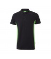 VL SUPAY Polo pique bicolor 180g m manga corta en algodon 60 y poliester 40