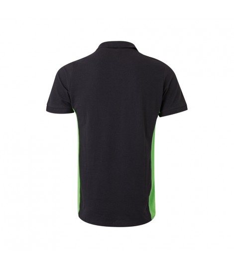 VL SUPAY Polo pique bicolor 180g m manga corta en algodon 60 y poliester 40