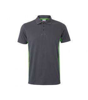 VL SUPAY Polo pique bicolor 180g m manga corta en algodon 60 y poliester 40