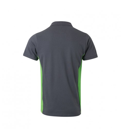 VL SUPAY Polo pique bicolor 180g m manga corta en algodon 60 y poliester 40