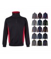 VL SVAROG Sudadera de rizo bicolor 260g m en poliester 65 y algodon 35