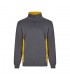 VL SVAROG Sudadera de rizo bicolor 260g m en poliester 65 y algodon 35