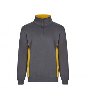 VL SVAROG Sudadera de rizo bicolor 260g m en poliester 65 y algodon 35