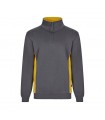VL SVAROG Sudadera de rizo bicolor 260g m en poliester 65 y algodon 35