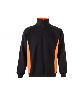 VL SVAROG Sudadera de rizo bicolor 260g m en poliester 65 y algodon 35