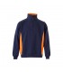 VL SVAROG Sudadera de rizo bicolor 260g m en poliester 65 y algodon 35