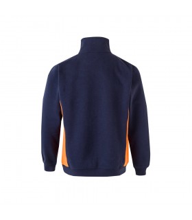 VL SVAROG Sudadera de rizo bicolor 260g m en poliester 65 y algodon 35