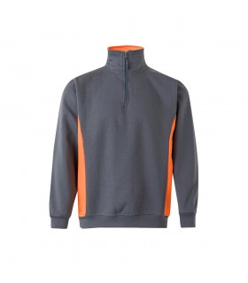 VL SVAROG Sudadera de rizo bicolor 260g m en poliester 65 y algodon 35