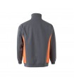 VL SVAROG Sudadera de rizo bicolor 260g m en poliester 65 y algodon 35