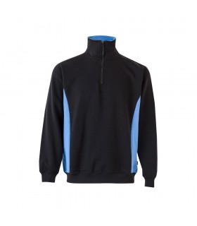VL SVAROG Sudadera de rizo bicolor 260g m en poliester 65 y algodon 35