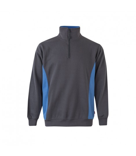 VL SVAROG Sudadera de rizo bicolor 260g m en poliester 65 y algodon 35