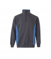VL SVAROG Sudadera de rizo bicolor 260g m en poliester 65 y algodon 35