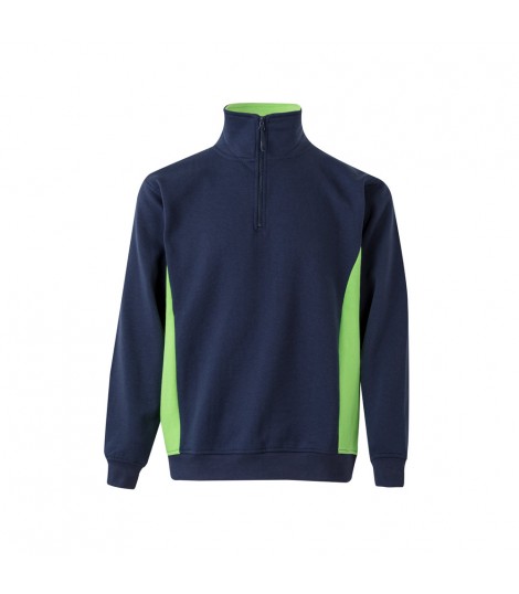 VL SVAROG Sudadera de rizo bicolor 260g m en poliester 65 y algodon 35