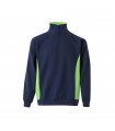 VL SVAROG Sudadera de rizo bicolor 260g m en poliester 65 y algodon 35