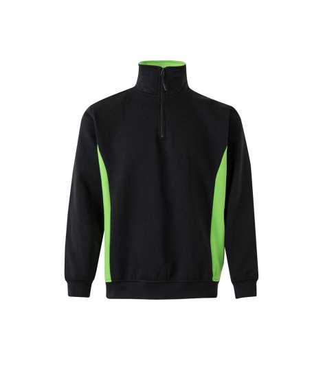 VL SVAROG Sudadera de rizo bicolor 260g m en poliester 65 y algodon 35