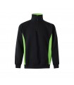 VL SVAROG Sudadera de rizo bicolor 260g m en poliester 65 y algodon 35