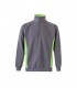 VL SVAROG Sudadera de rizo bicolor 260g m en poliester 65 y algodon 35