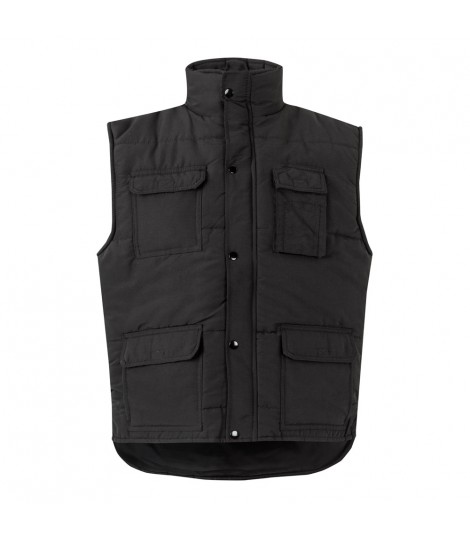 VL MEFITIS Chaleco acolchado multibolsillos 220g m en poliester 100