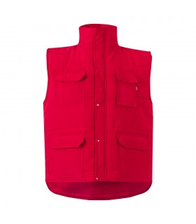 VL MEFITIS Chaleco acolchado multibolsillos 220g m en poliester 100
