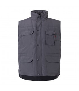 VL MEFITIS Chaleco acolchado multibolsillos 220g m en poliester 100
