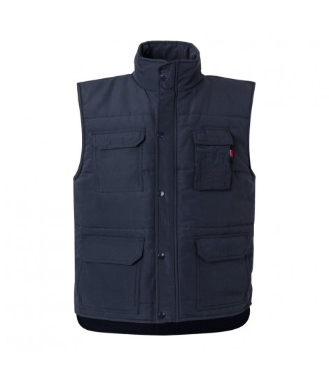 VL MEFITIS Chaleco acolchado multibolsillos 220g m en poliester 100
