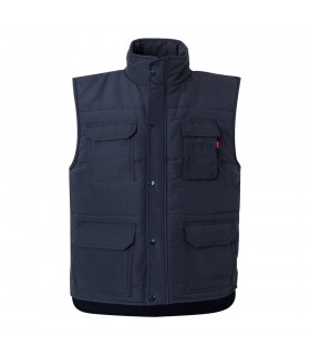 VL MEFITIS Chaleco acolchado multibolsillos 220g m en poliester 100