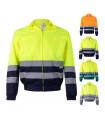 VL NEPTUNE Chaqueta de sarga bicolor 210g m en poliester 80 y algodon 20