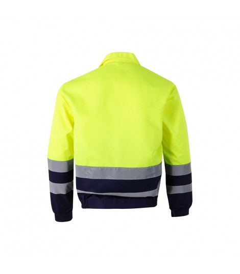 VL NEPTUNE Chaqueta de sarga bicolor 210g m en poliester 80 y algodon 20