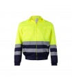 VL NEPTUNE Chaqueta de sarga bicolor 210g m en poliester 80 y algodon 20
